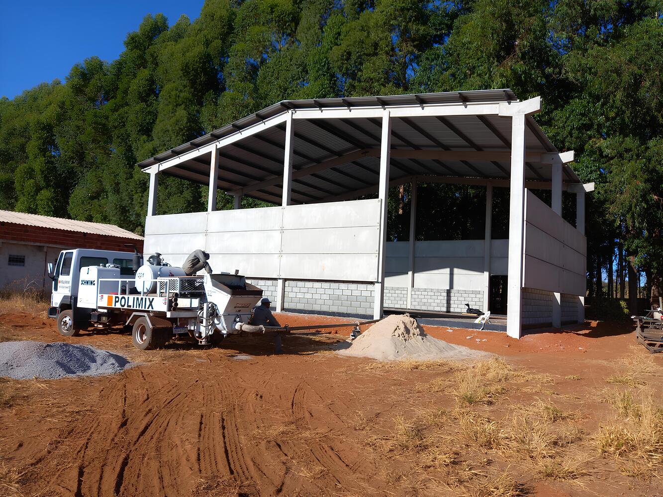Painel para fechamento em construções 05